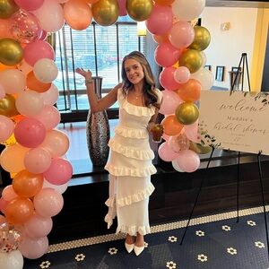 Only worn once at my bridal shower!